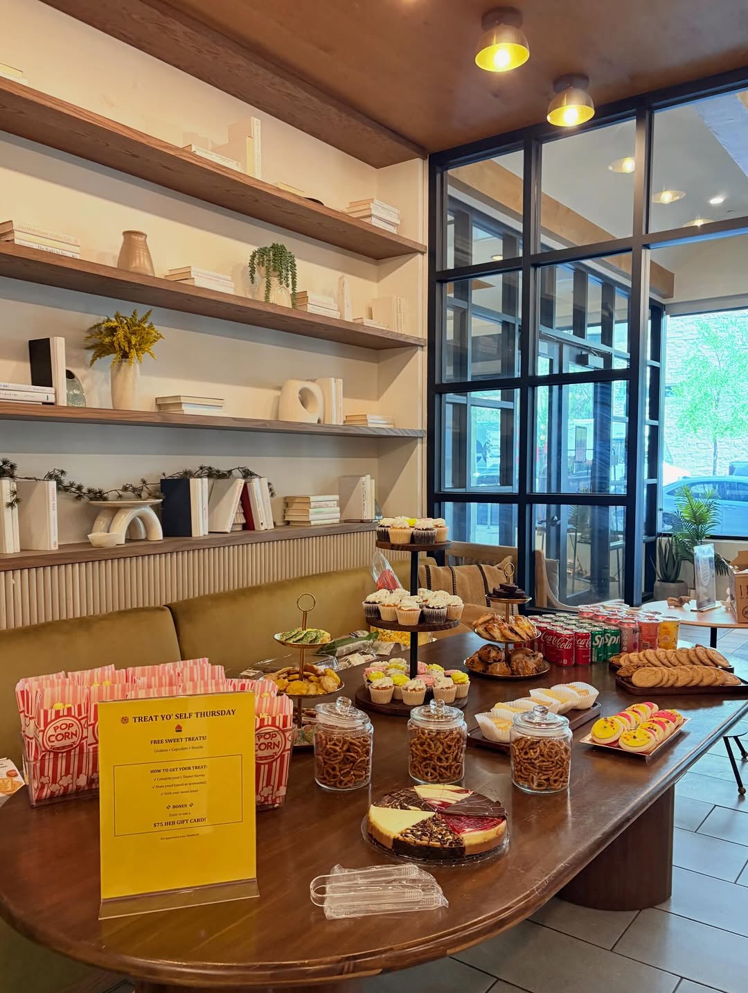 \u2728Thank you to everyone who stopped by our Treat Yo Self event! We loved seeing our residents grab a treat and take a quick break from the busy week. Stay tuned for more fun resident events coming soon! \u2728\n\n