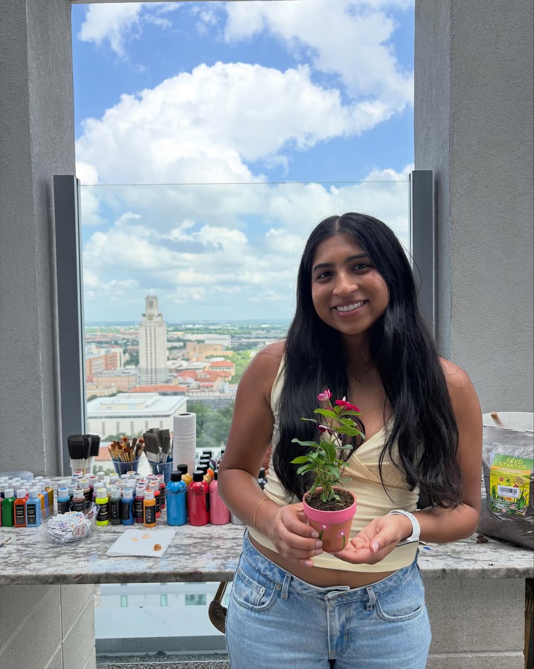 Happy Earth Day, Longhorns! \ud83c\udf0e\n\nThank you so much to everyone who stopped by to celebrate with us at our Paint & Plant event! Watching your creativity (and those cute little plants) grow was the highlight of our day. \ud83c\udfa8\ud83e\udeb4\n\nThe fun isn't over yet! Keep the Earth Day vibes going and join us tomorrow for a Pizza Party right here at the community. \ud83c\udf55\u2728\n\nCan't wait to see you all there! \ud83e\udd18\ud83e\udde1\n\n