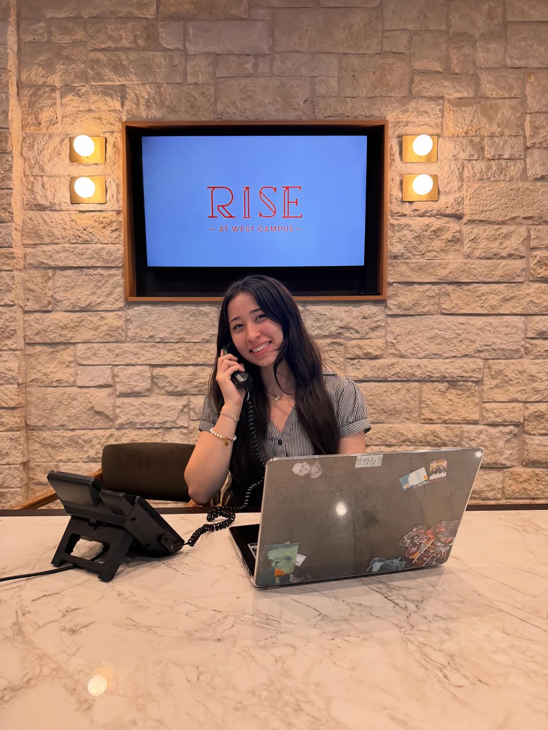 A warm Rise welcome to Breylinn! \ud83c\udf89 She's excited to meet you and help you find your perfect apartment. Stop by and tour with her today!